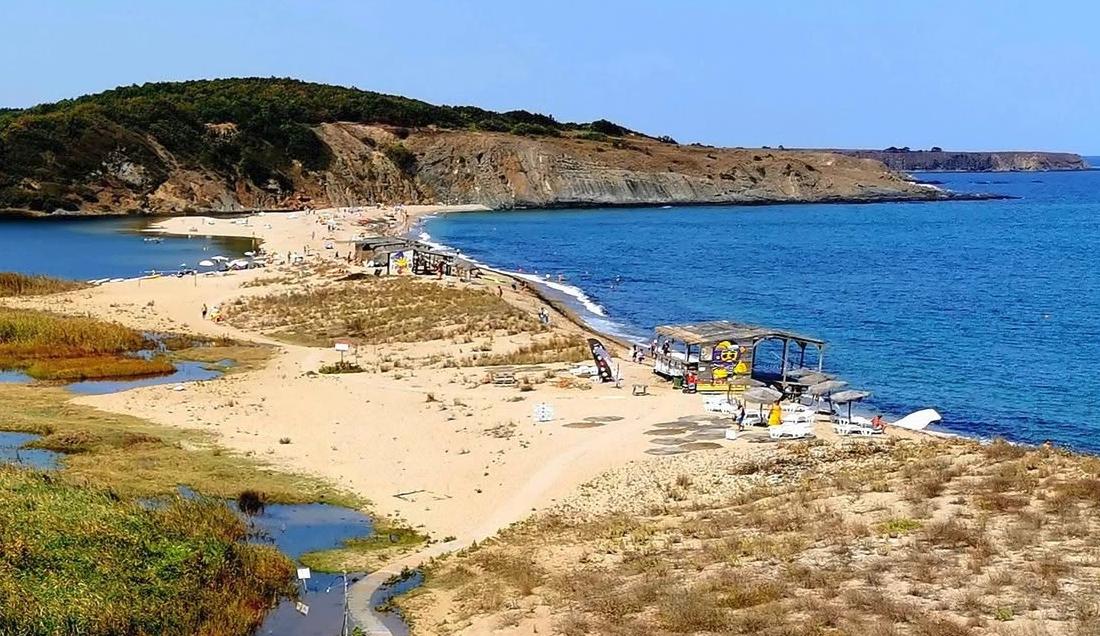 устието на река Велека и плажа устието на река Велека и плажа