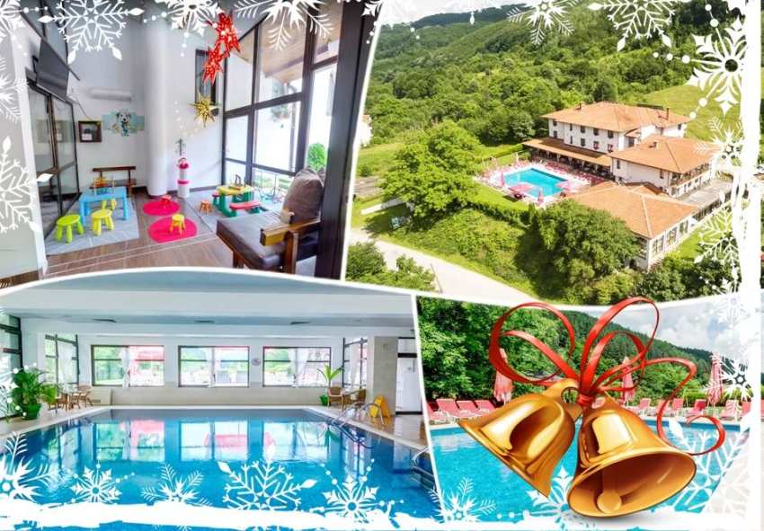  26.12-29.12 край Троян! Нощувка на човек със закуска и вечеря + минерален басейн и релакс зона в Парк хотел Фея***, с. Чифлик 