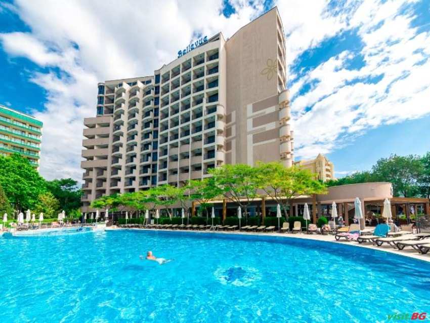 Лято 2026 All inclusive с плаж цена на човек до 30.06 и след 27.08 в Хотел Белвю, Сл. бряг