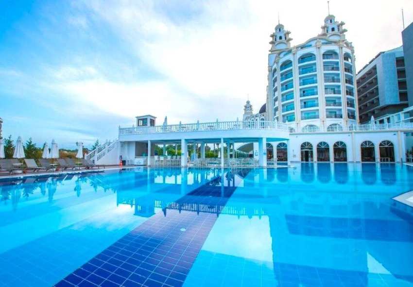 През 2026 - 7 дневна Ultra Аll Inclusive почивка на човек в JADORE DELUXE HOTEL & SPA 5*, Сиде, Турция + автобусен транспорт. Дете до 11.99 безплатно През 2026 - 7 дневна Ultra Аll Inclusive почивка на човек в JADORE DELUXE HOTEL & SPA 5*, Сиде, Турция + автобусен транспорт. Дете до 11.99 безплатно