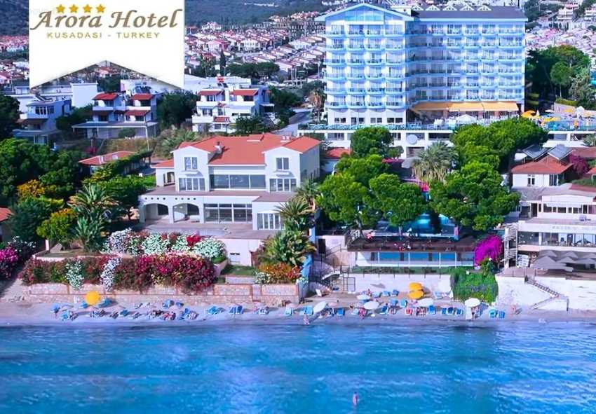 През 2026 - 7 дневна Аll Inclusive почивка на човек в Arora Hotel 4*, Кушадасъ, Турция + автобусен транспорт. Дете до 11.99г. БЕЗПЛАТНО! През 2026 - 7 дневна Аll Inclusive почивка на човек в Arora Hotel 4*, Кушадасъ, Турция + автобусен транспорт. Дете до 11.99г. БЕЗПЛАТНО!