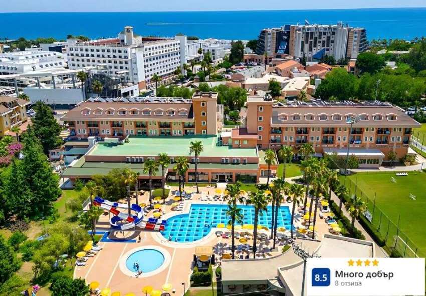 На 200м. от плажа в Viking Park Hotel and Spa 4*, Кемер, Турция! Чартърен полет от София + 7 нощувки за ДВАМА на база All Inclusive На 200м. от плажа в Viking Park Hotel and Spa 4*, Кемер, Турция! Чартърен полет от София + 7 нощувки за ДВАМА на база All Inclusive