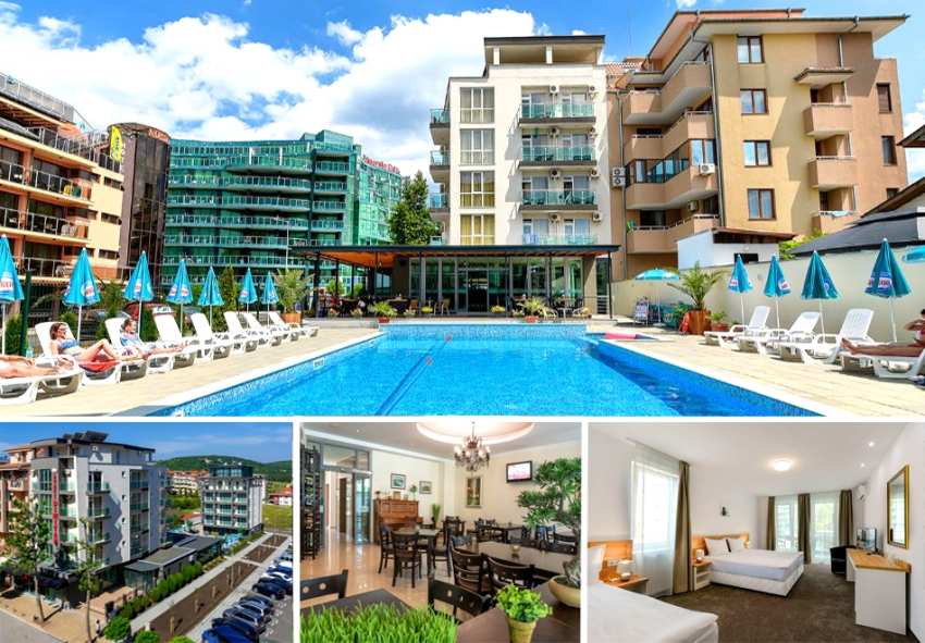 Нощувка на човек на база All Inclusive + басейн от хотел Свети Димитър, Приморско Нощувка на човек на база All Inclusive + басейн от хотел Свети Димитър, Приморско