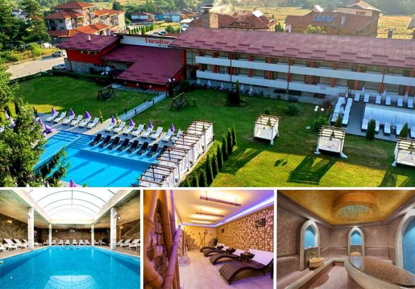 Нощувка на човек със закуска и вечеря + вътрешен басейн и релакс зона от Хотел Парадайс***, Цигов чарк Нощувка на човек със закуска и вечеря + вътрешен басейн и релакс зона от Хотел Парадайс***, Цигов чарк