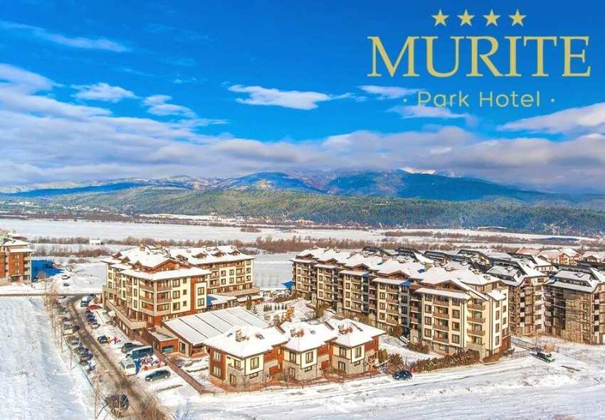 Нощувка на човек със закуска и вечеря + вътрешен басейн и релакс зона от Мурите Парк Хотел****, край Банско. Дете до 13.99г - БЕЗПЛАТНО! Нощувка на човек със закуска и вечеря + вътрешен басейн и релакс зона от Мурите Парк Хотел****, край Банско. Дете до 13.99г - БЕЗПЛАТНО!