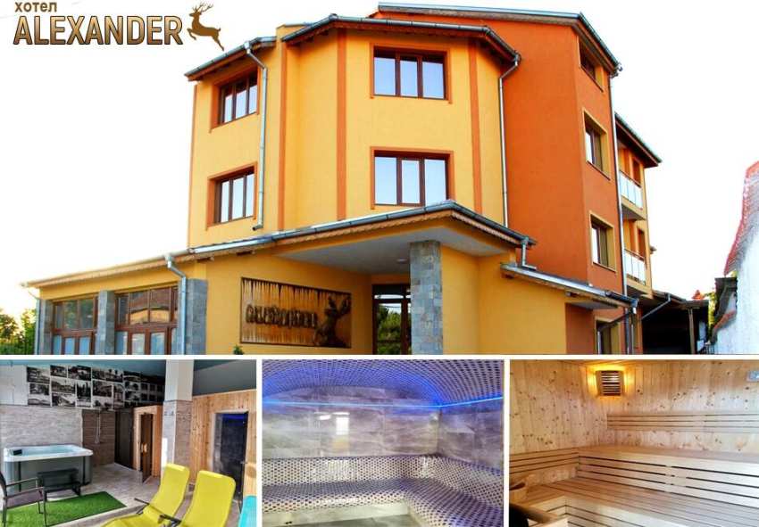 Нощувка на човек със закуска или закуска и вечеря + релакс зона в Семеен хотел Александър, Павел баня Нощувка на човек със закуска или закуска и вечеря + релакс зона в Семеен хотел Александър, Павел баня