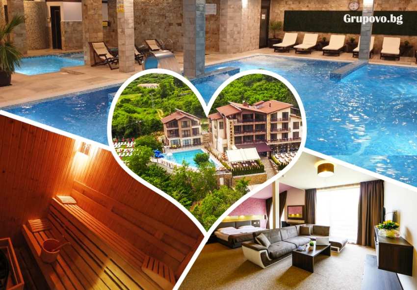  Нощувка на човек със закуска и вечеря + минерален басейн,  джакузи и релакс център в Семеен хотел Огняново*** 