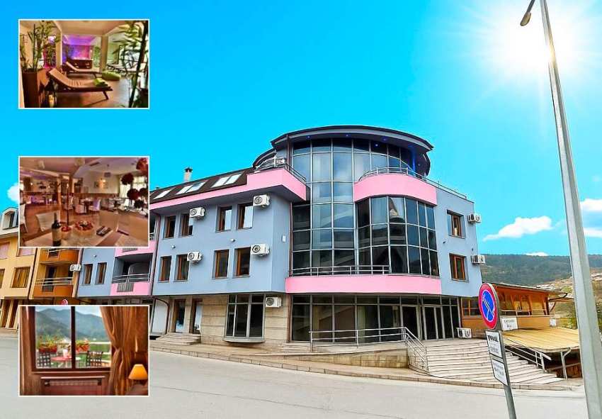 Нощувка на човек със закуска с възможност за обяд и вечеря + джакузи и релакс зона в семеен хотел Елит Релакс, Девин Нощувка на човек със закуска с възможност за обяд и вечеря + джакузи и релакс зона в семеен хотел Елит Релакс, Девин