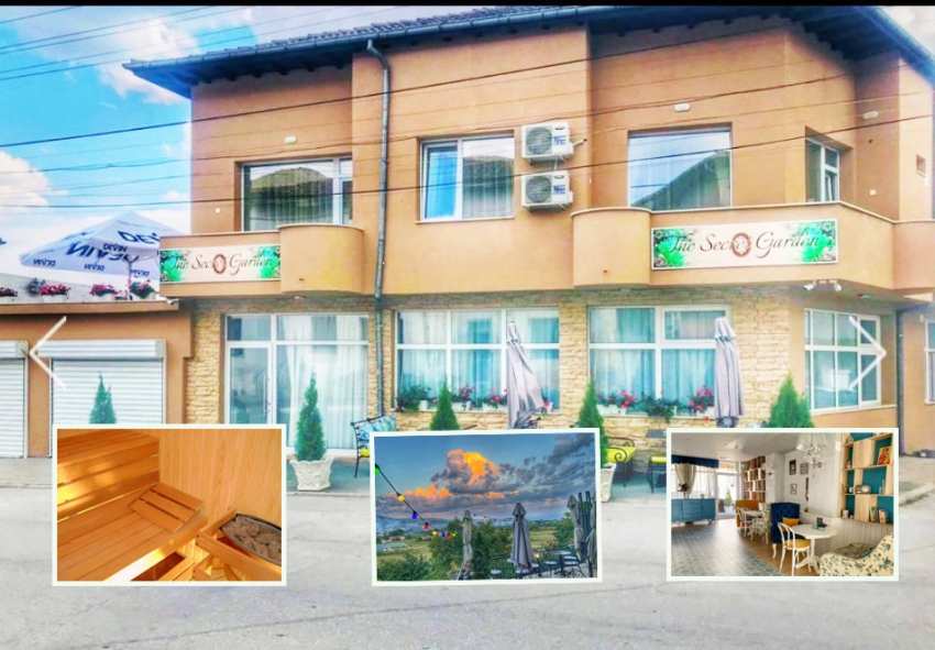 Нощувка за двама със закуски + сауна, парна баня и джакузи в къща за гости Сикрет Гардън, Огняново Нощувка за двама със закуски + сауна, парна баня и джакузи в къща за гости Сикрет Гардън, Огняново
