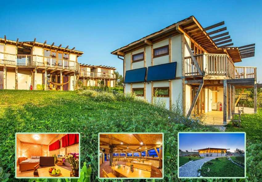 Нощувка на човек със закуска, обяд* и вечеря в Еко селище Дебели даб, с. Стара Кресна Нощувка на човек със закуска, обяд* и вечеря в Еко селище Дебели даб, с. Стара Кресна