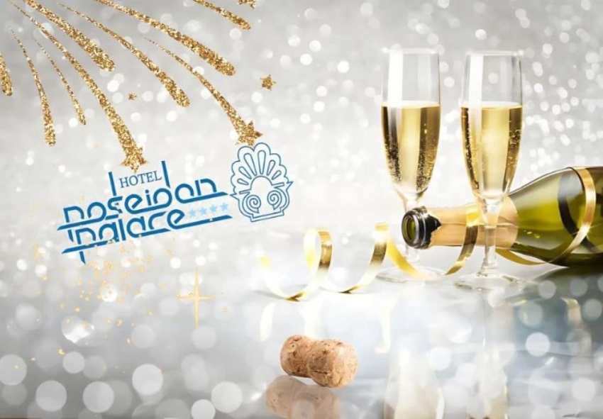  Нова Година в хотел Poseidon Palace****, Пиерия, Гърция! 3 нощувки на човек със закуски и вечери + Гала вечеря с жива музика. ДЕТЕ до 13г. БЕЗПЛАТНО! 