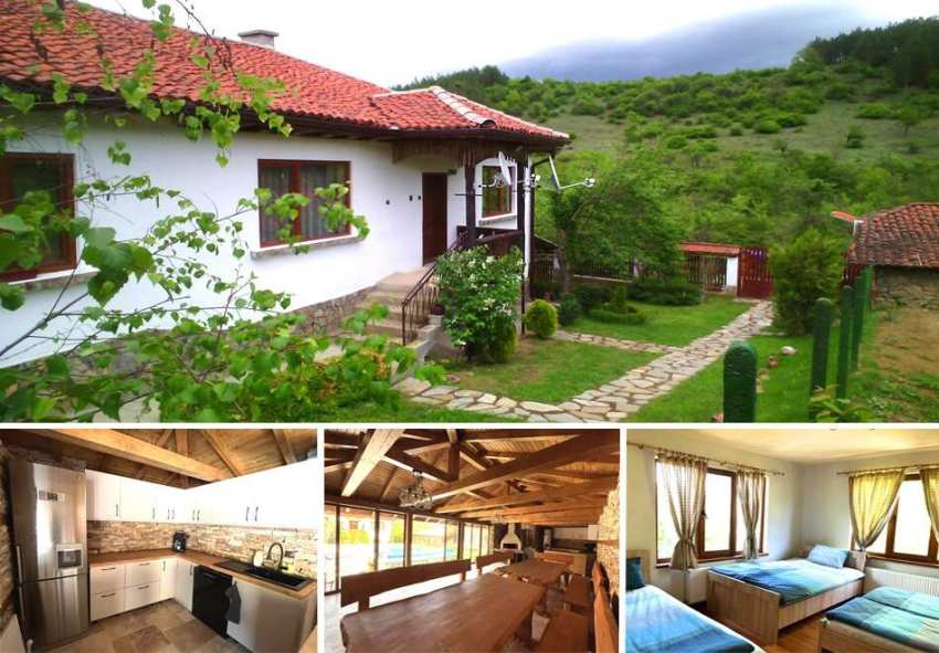 Почивка, край Кюстендил! Нощувка в самостоятелна къща с капацитет за 13 човека и ползване на барбекю и пещ на дърва от Къща за гости Чардака, с. Невестино Почивка, край Кюстендил! Нощувка в самостоятелна къща с капацитет за 13 човека и ползване на барбекю и пещ на дърва от Къща за гости Чардака, с. Невестино