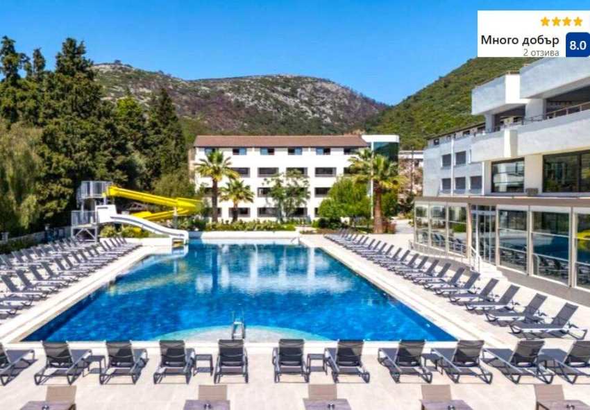 През 2026 - 7 дневна Аll Inclusive почивка на човек в PROXIMA HOTEL 4*, Кушадасъ, Турция + автобусен транспорт. Дете до 11.99г. БЕЗПЛАТНО! През 2026 - 7 дневна Аll Inclusive почивка на човек в PROXIMA HOTEL 4*, Кушадасъ, Турция + автобусен транспорт. Дете до 11.99г. БЕЗПЛАТНО!