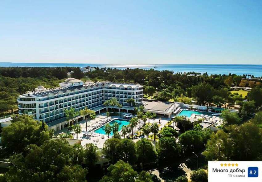 През 2026 - 7 дневна ULTRA Аll Inclusive почивка на човек в Berry Blue Hotels 5*, Сиде, Турция + автобусен транспорт. Дете до 11.99г. БЕЗПЛАТНО! През 2026 - 7 дневна ULTRA Аll Inclusive почивка на човек в Berry Blue Hotels 5*, Сиде, Турция + автобусен транспорт. Дете до 11.99г. БЕЗПЛАТНО!