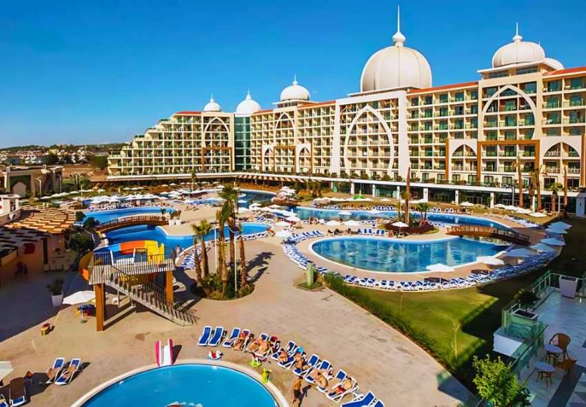 Ultra All Inclusive почивка в Алания, Турция! Полет от София + 7 нощувки за ДВАМА + аквапарк в ALAN XAFIRA DELUXE RESORT & SPA 5* Ultra All Inclusive почивка в Алания, Турция! Полет от София + 7 нощувки за ДВАМА + аквапарк в ALAN XAFIRA DELUXE RESORT & SPA 5*
